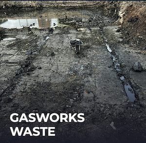 Gasworks waste